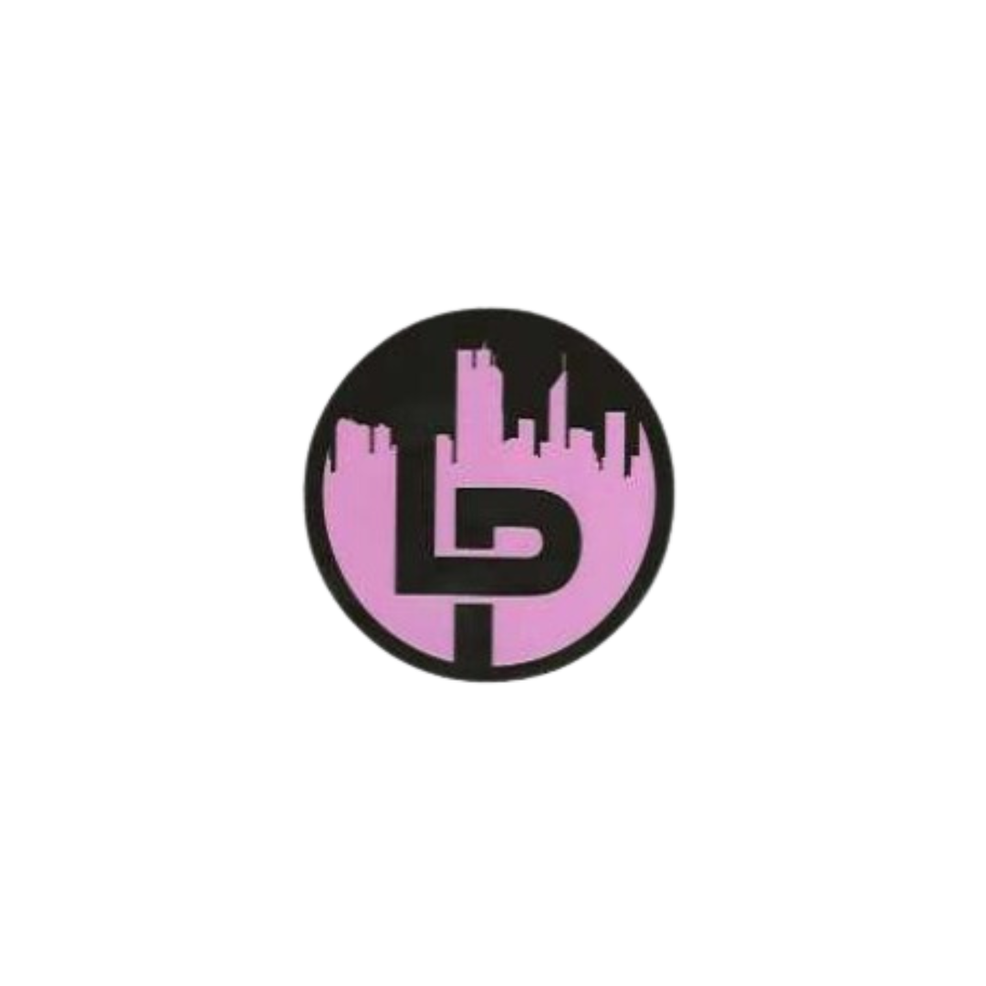 PINK RELENTLESS STICKERS